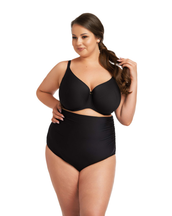 Plus Size Μαγιό Μπικίνι – Μαύρο για Καμπύλες & Κομψή Στήριξη
